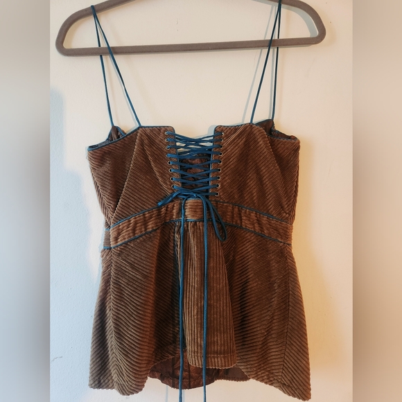 Ingwa Melero Sofia Espresso Top M - Picture 2 of 8